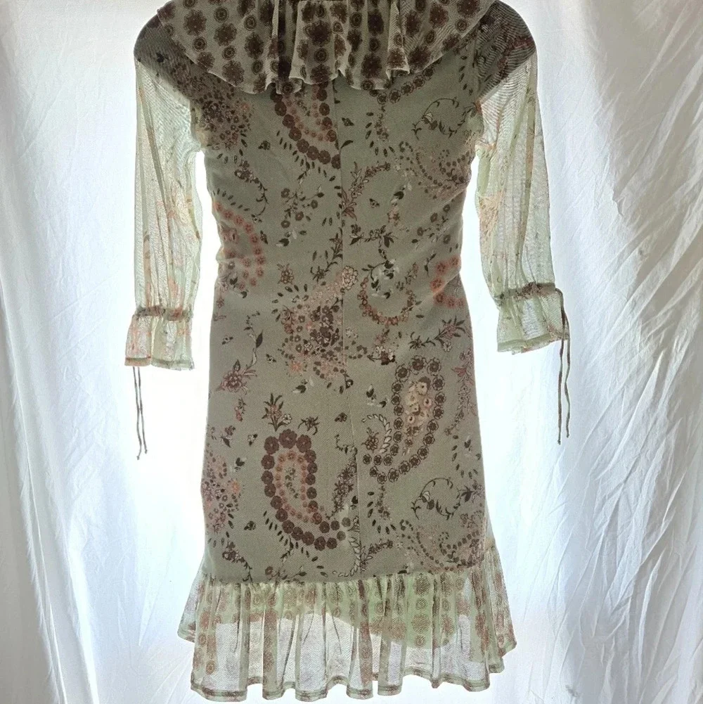 Boho Ruffle Dress NWT - Picture 6 of 8